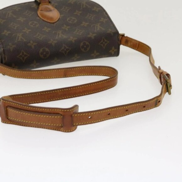 LOUIS VUITTON Monogram Saint Cloud GM Shoulder Bag M51242 LV Auth 38691 - Picture 6 of 16